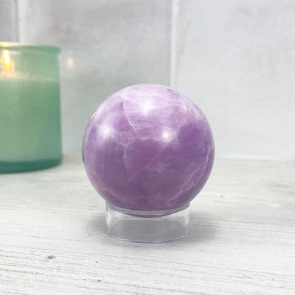 Polished Kunzite Sphere