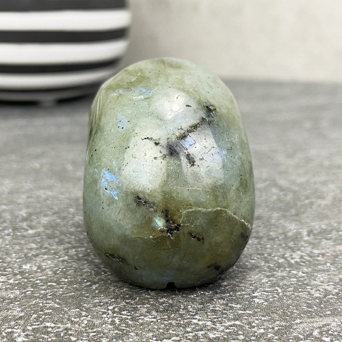 Labradorite Mini Skull Carving