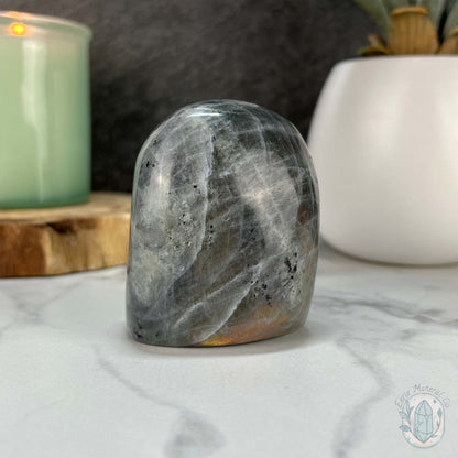 Orange and Yellow Flash Labradorite Freeform