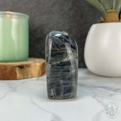 Polished Blue and Purple Flash Labradorite Freeform