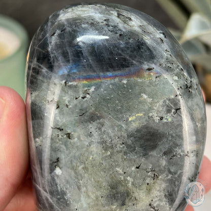 Polished Blue and Purple Flash Labradorite Freeform