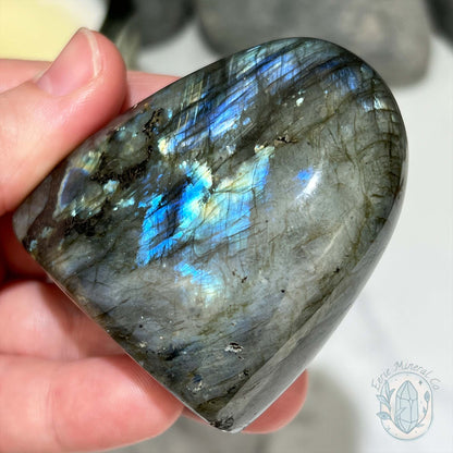 Polished Blue & Yellow Flash Labradorite Freeform