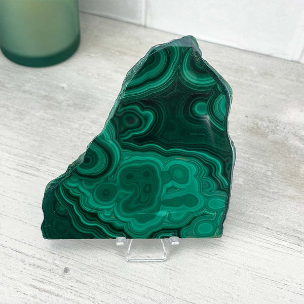 Polished Malachite Slab