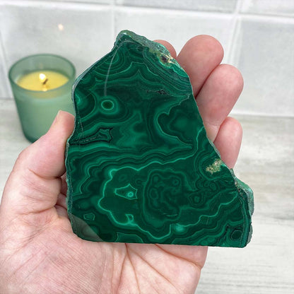 Polished Malachite Slab