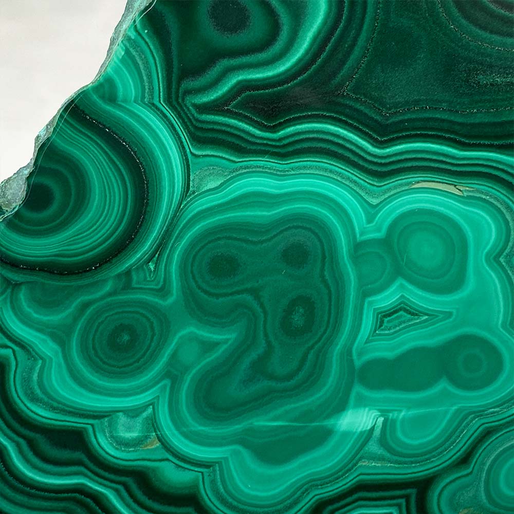 Polished Malachite Slab