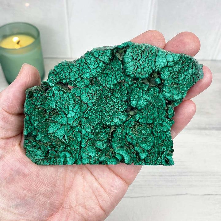 Polished Malachite Slab