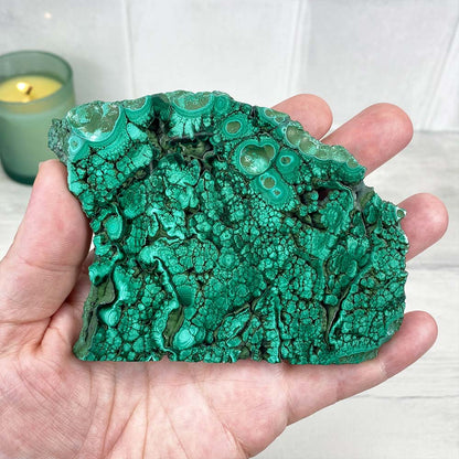 Polished Malachite Slab