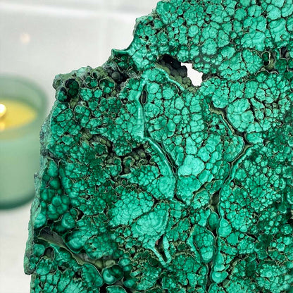 Polished Malachite Slab