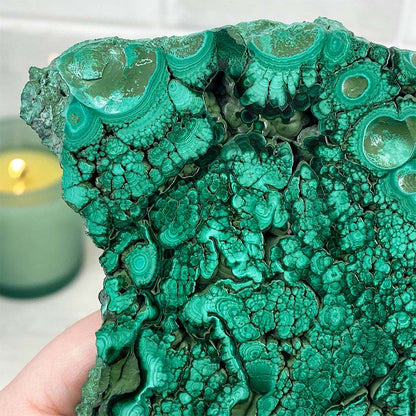 Polished Malachite Slab