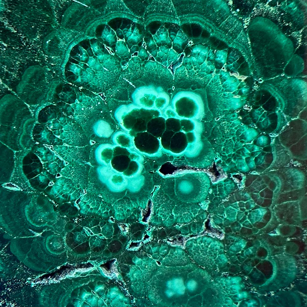 Polished Malachite Slab