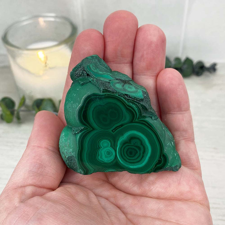 Polished Malachite Slab