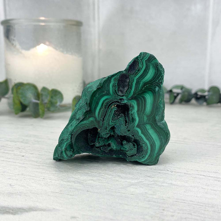 Polished Malachite Slab