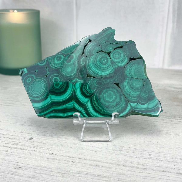 Polished Malachite Slab