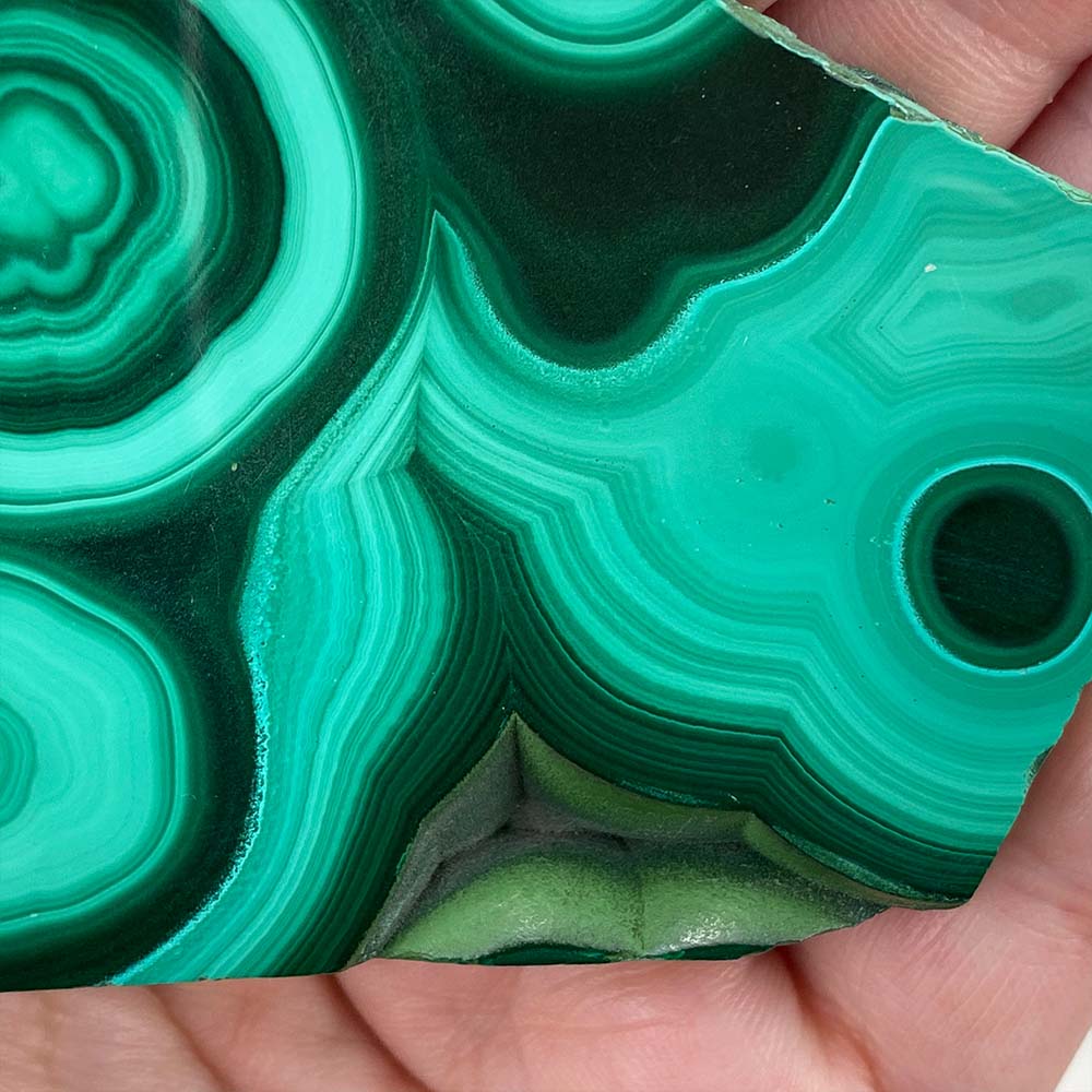 Polished Malachite Slab
