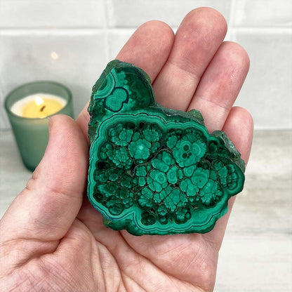 Polished Malachite Slab