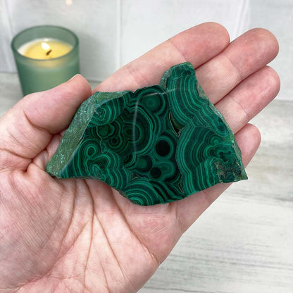 Polished Malachite Slab