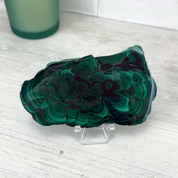 Polished Malachite Slab