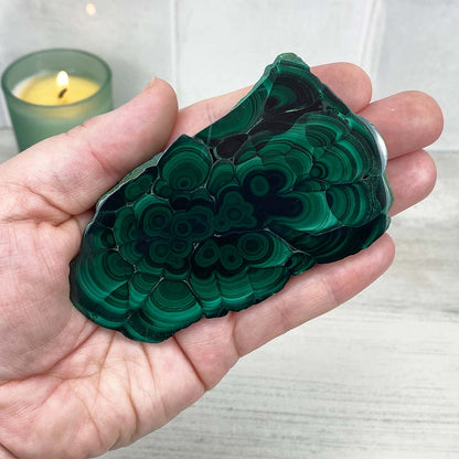 Polished Malachite Slab