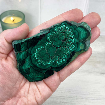 Polished Malachite Slab