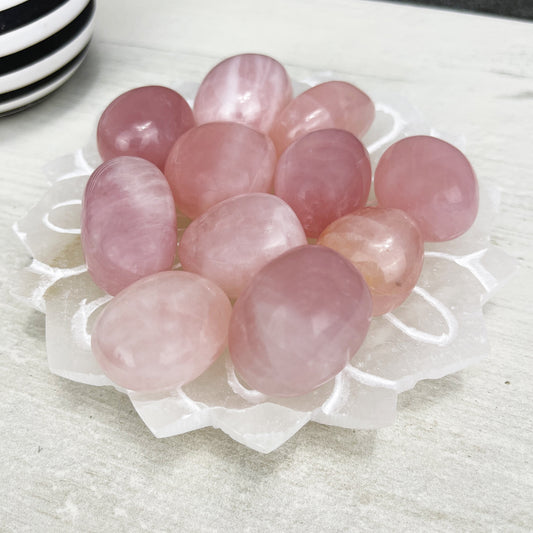 Rose Quartz Tumbles