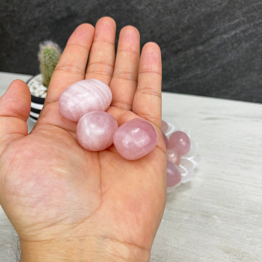 Rose Quartz Tumbles