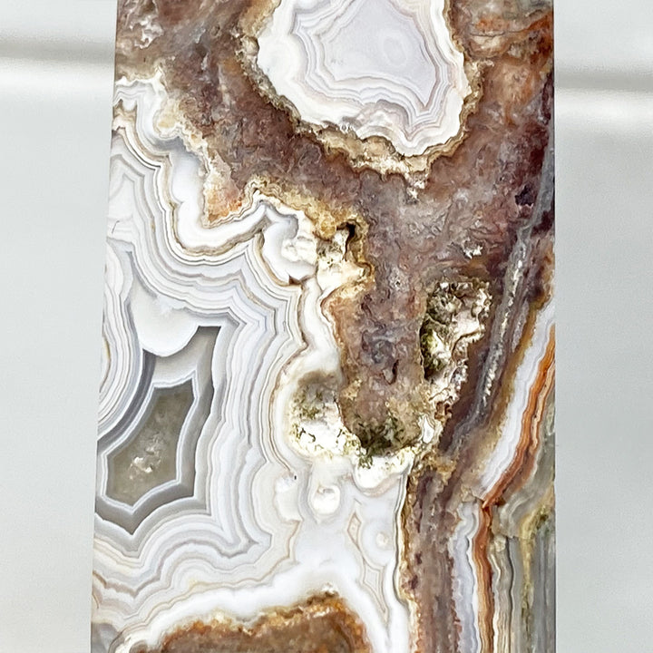 Polished Mexican Agate Tower