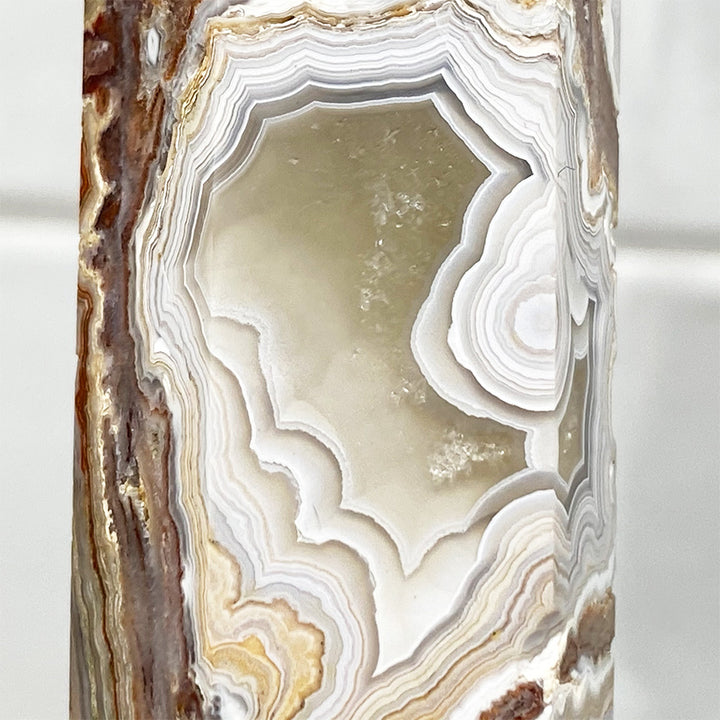 Polished Mexican Agate Tower