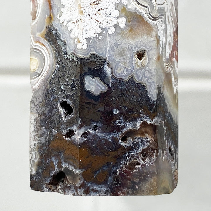 Polished Mexican Agate Tower