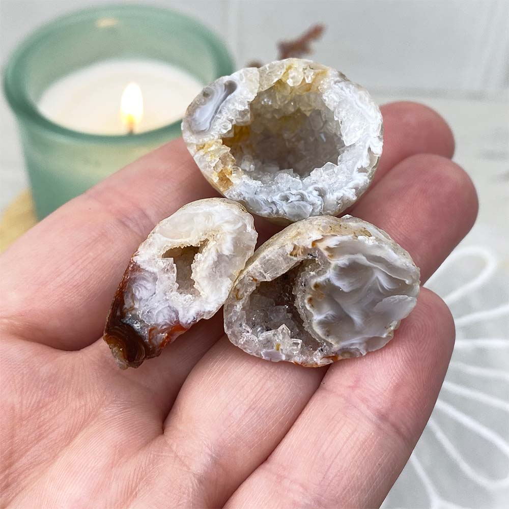 Trio Group Of Mini Geodes