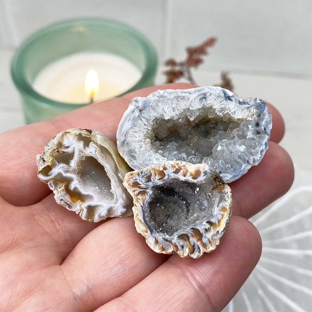 Trio Group Of Mini Geodes
