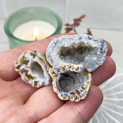 Trio Group Of Mini Geodes