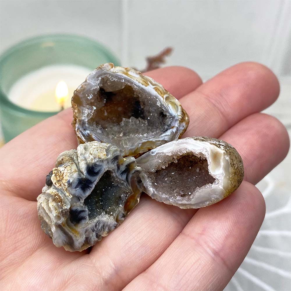 Trio Group Of Mini Geodes