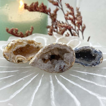 Trio Group Of Mini Geodes