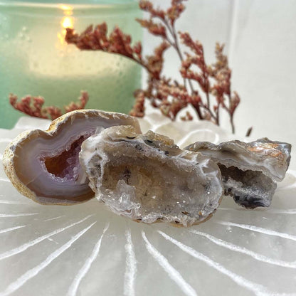 Trio Group Of Mini Geodes