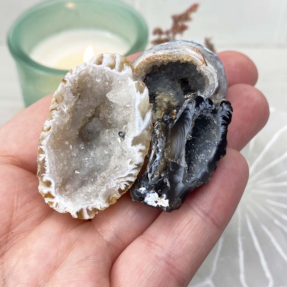 Trio Group Of Mini Geodes