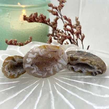 Trio Group Of Mini Geodes