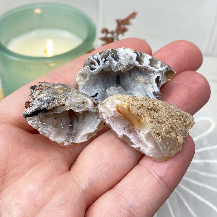 Trio Group Of Mini Geodes