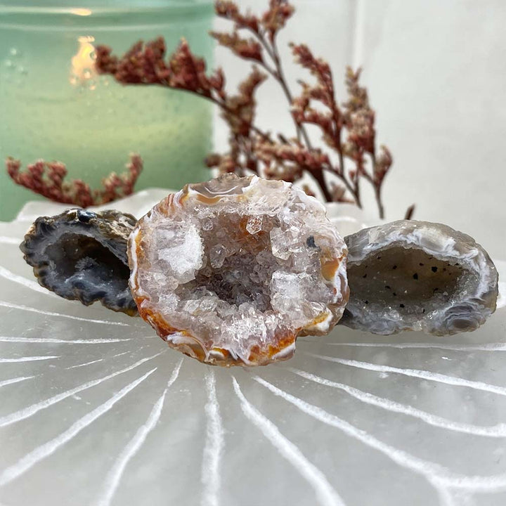 Trio Group Of Mini Geodes