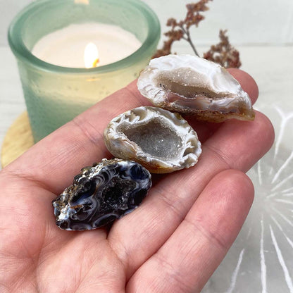 Trio Group Of Mini Geodes