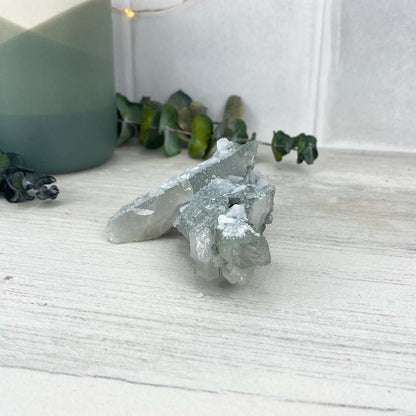 Mongolian Quartz With Calcite Specimen