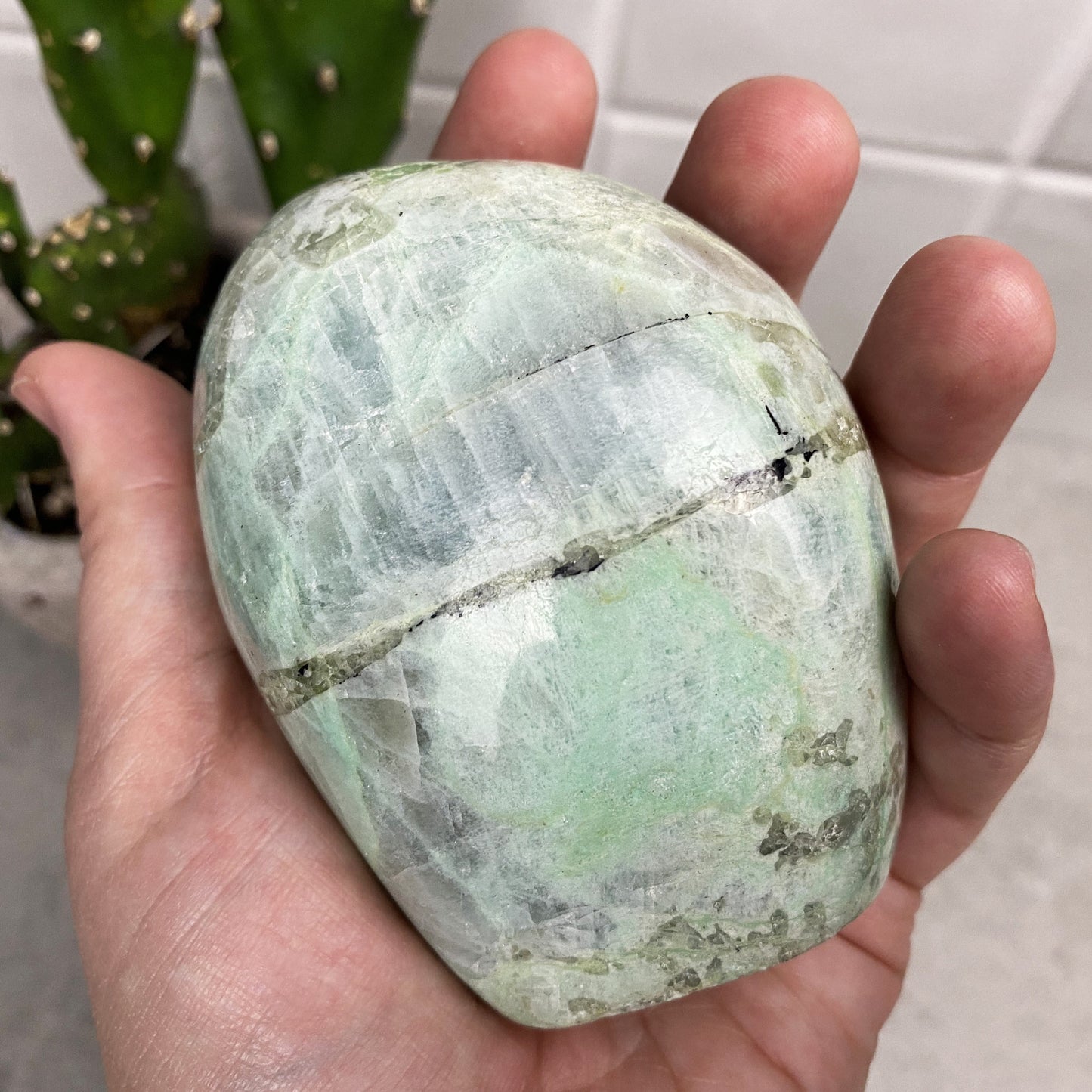 green moonstone freeform
