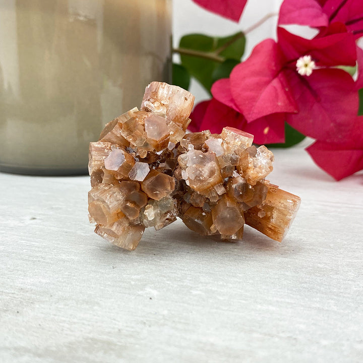 Natural Moroccan Aragonite Cluster