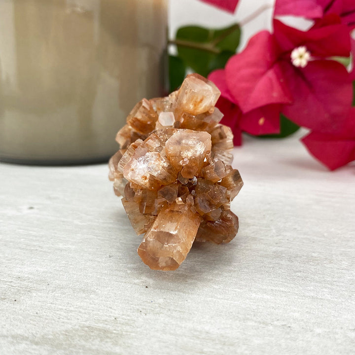 Natural Moroccan Aragonite Cluster