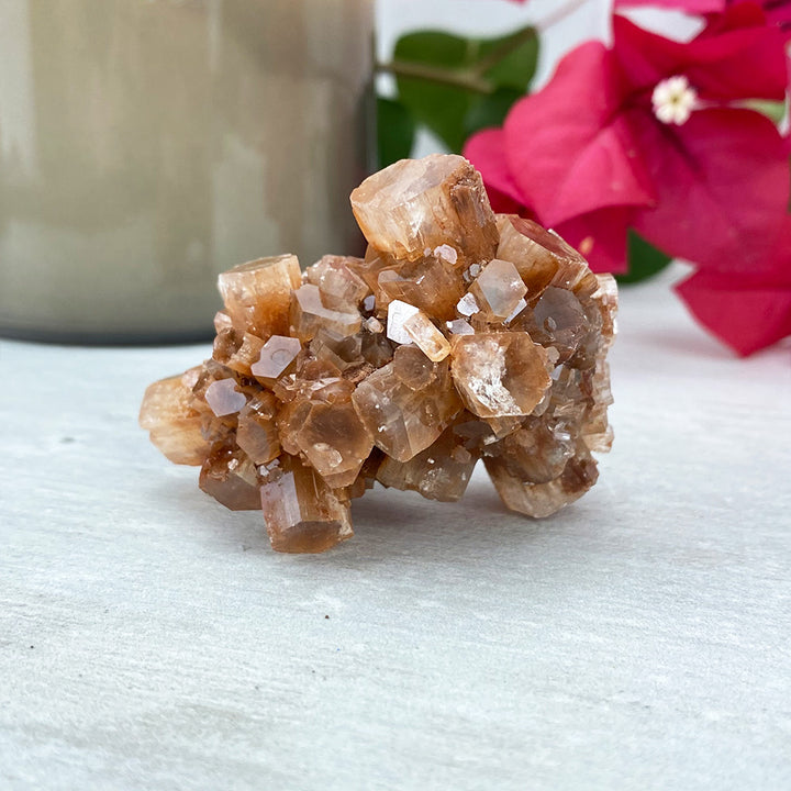 Natural Moroccan Aragonite Cluster