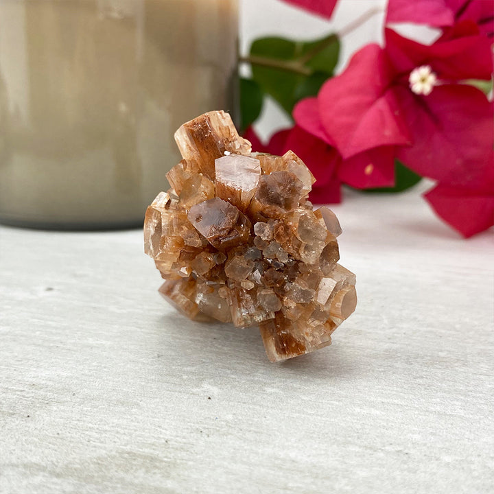 Natural Moroccan Aragonite Cluster