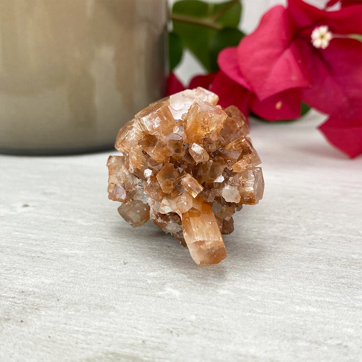 Natural Moroccan Aragonite Cluster