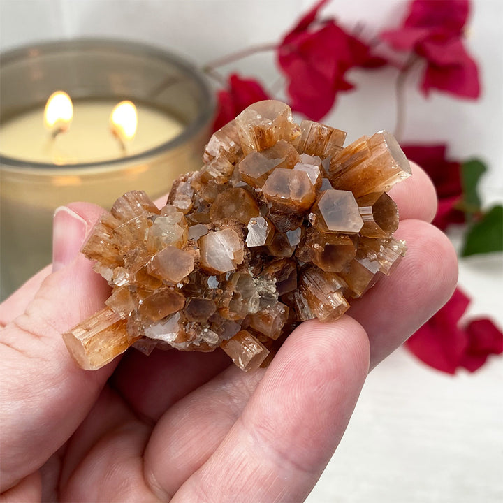 Natural Moroccan Aragonite Cluster