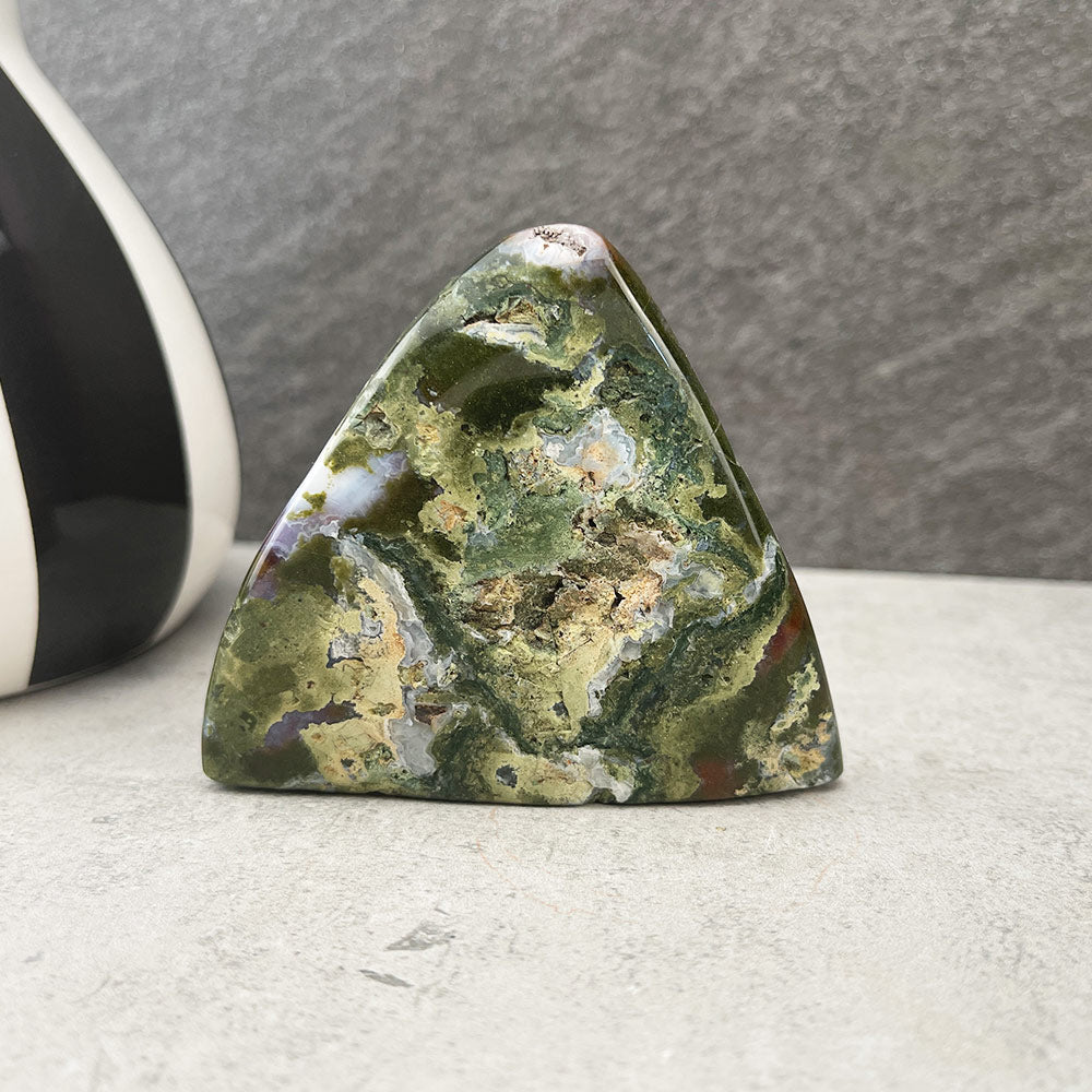 moss agate freeform