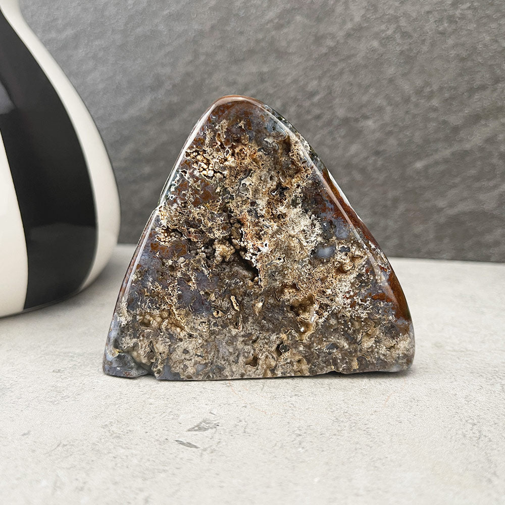 moss agate freeform