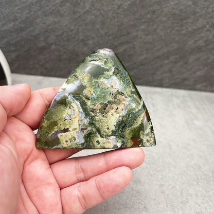 moss agate freeform